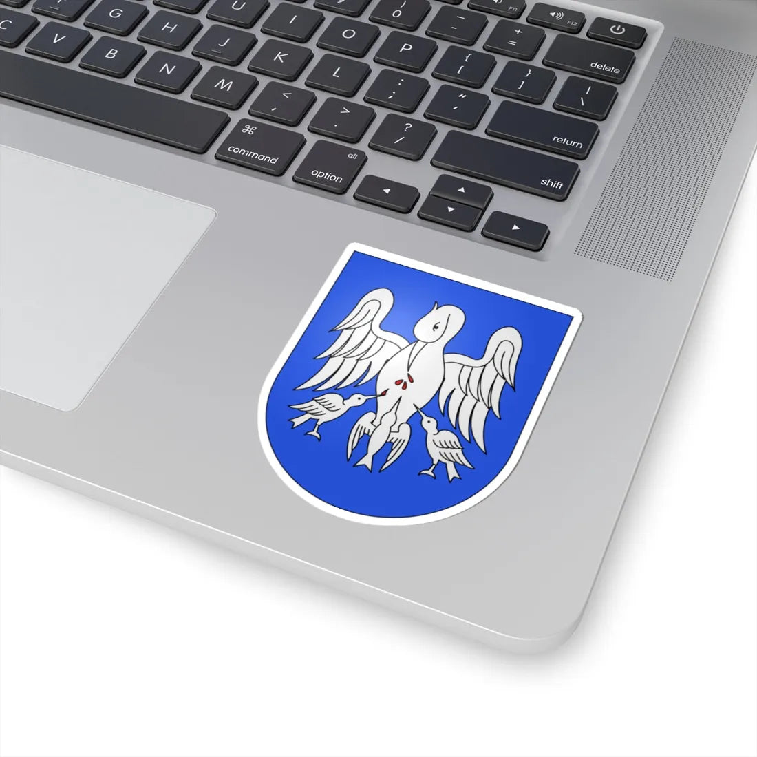 Lavertezzo-coat of arms (Switzerland) (Coat of Arms) STICKER Vinyl Kiss-Cut Decal - The Sticker Space