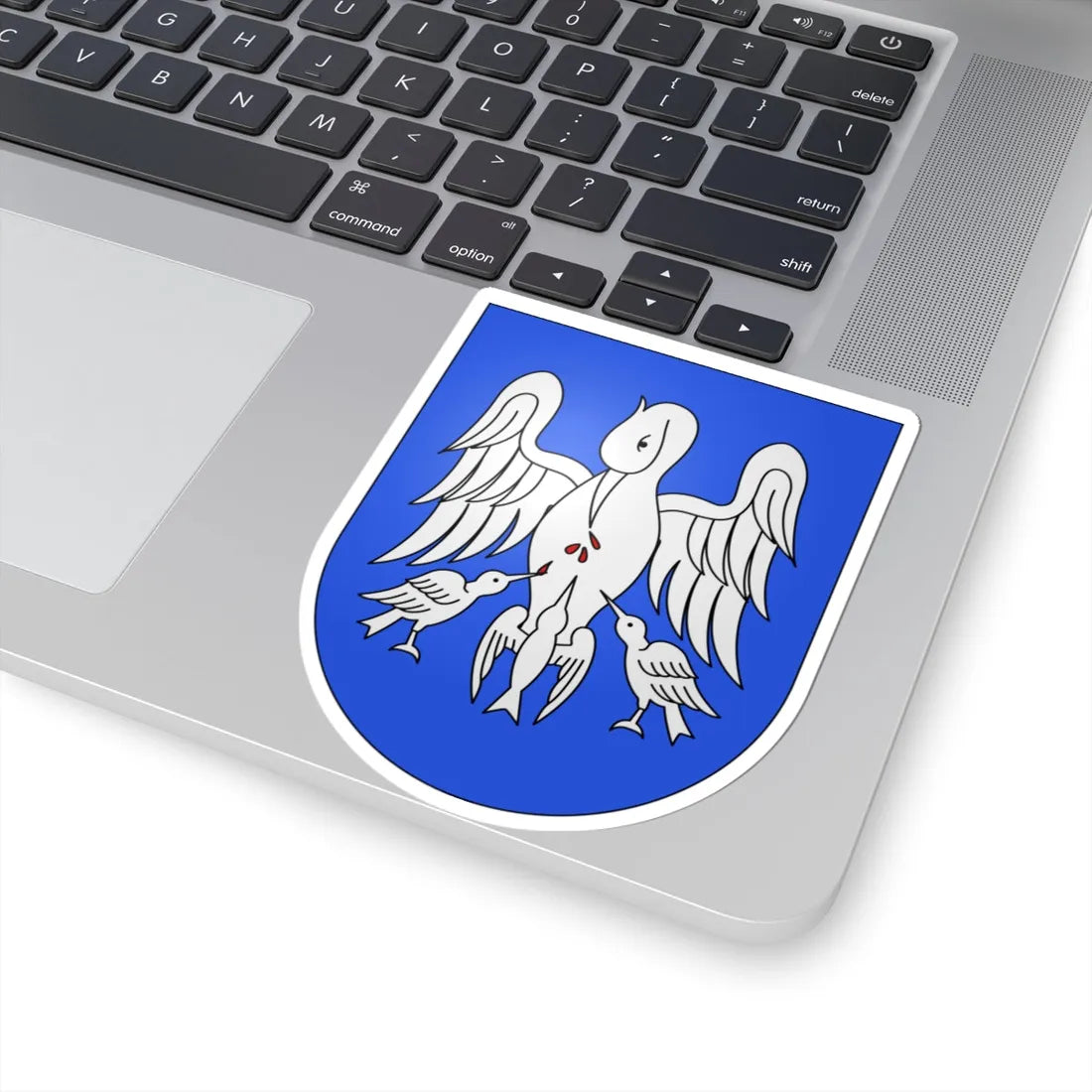 Lavertezzo-coat of arms (Switzerland) (Coat of Arms) STICKER Vinyl Kiss-Cut Decal - The Sticker Space