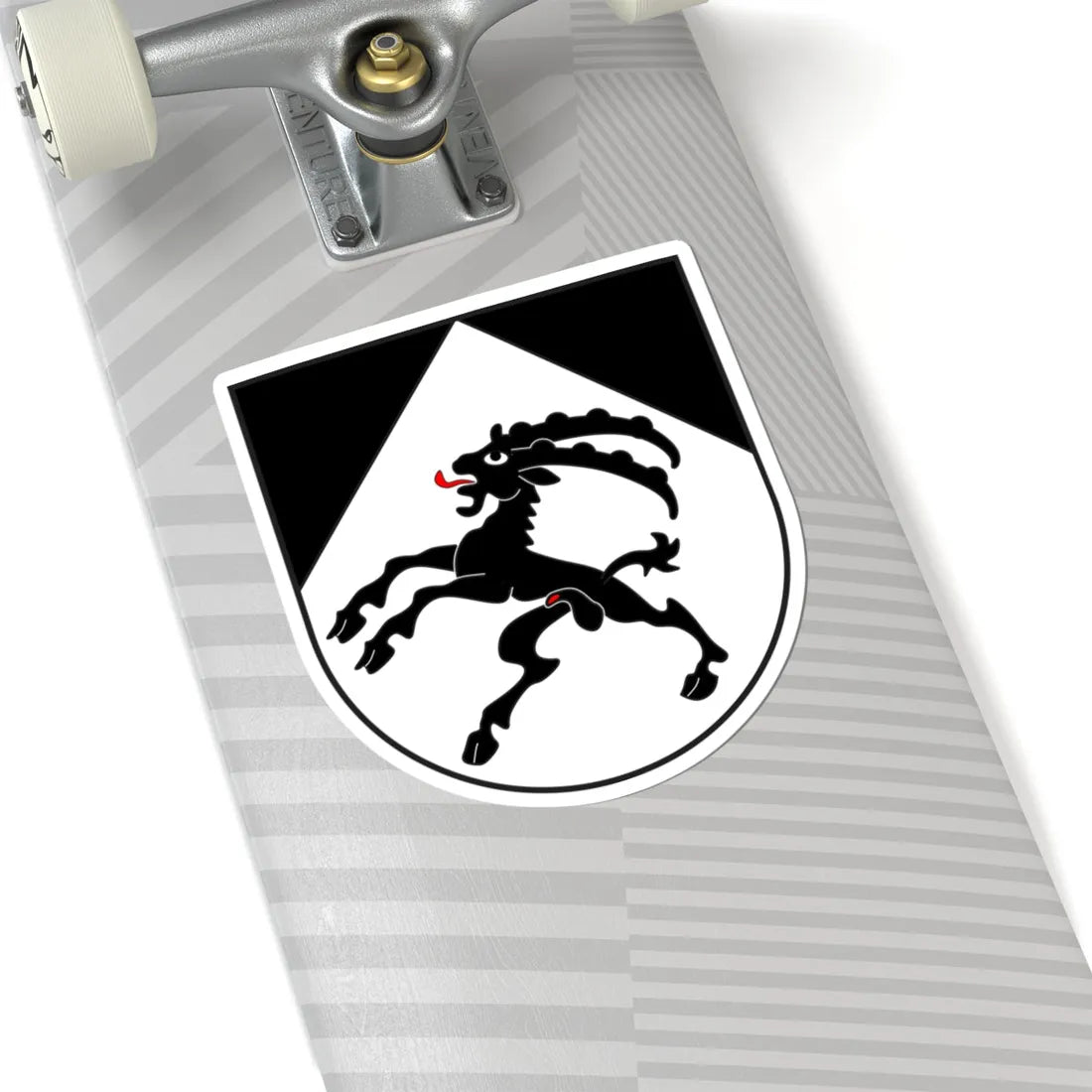 Lavin wappen (Switzerland) (Coat of Arms) STICKER Vinyl Kiss-Cut Decal - The Sticker Space