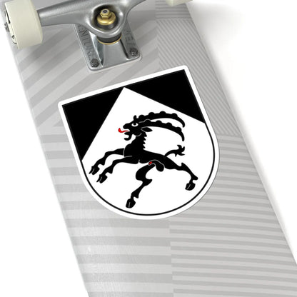 Lavin wappen (Switzerland) (Coat of Arms) STICKER Vinyl Kiss-Cut Decal - The Sticker Space