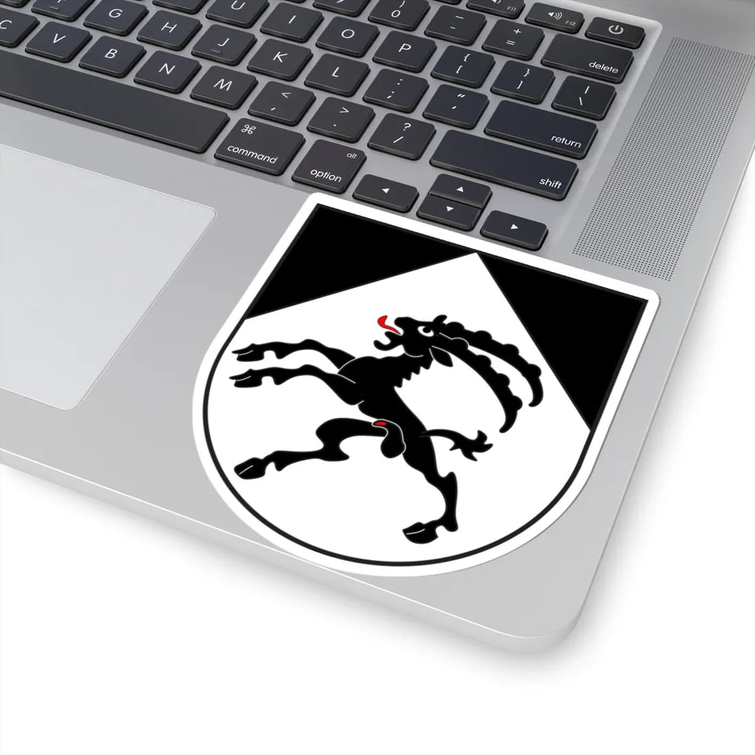 Lavin wappen (Switzerland) (Coat of Arms) STICKER Vinyl Kiss-Cut Decal - The Sticker Space