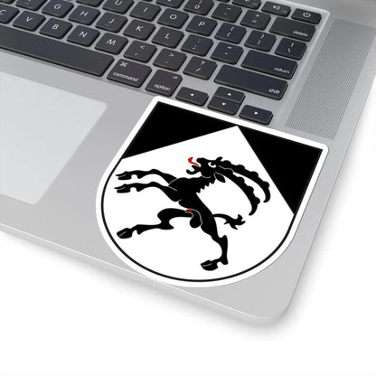 Lavin wappen (Switzerland) (Coat of Arms) STICKER Vinyl Kiss-Cut Decal - The Sticker Space