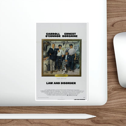 Law and Disorder 1974 Movie Poster STICKER Vinyl Die-Cut Decal-The Sticker Space