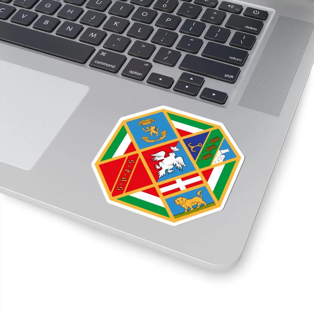 Lazio Coat of Arms (Italy) (Coat of Arms) STICKER Vinyl Kiss-Cut Decal - The Sticker Space