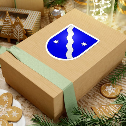 Léchelles-coat of arms (Switzerland) (Coat of Arms) STICKER Vinyl Kiss-Cut Decal - The Sticker Space