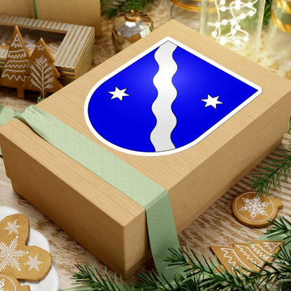 Léchelles-coat of arms (Switzerland) (Coat of Arms) STICKER Vinyl Kiss-Cut Decal - The Sticker Space