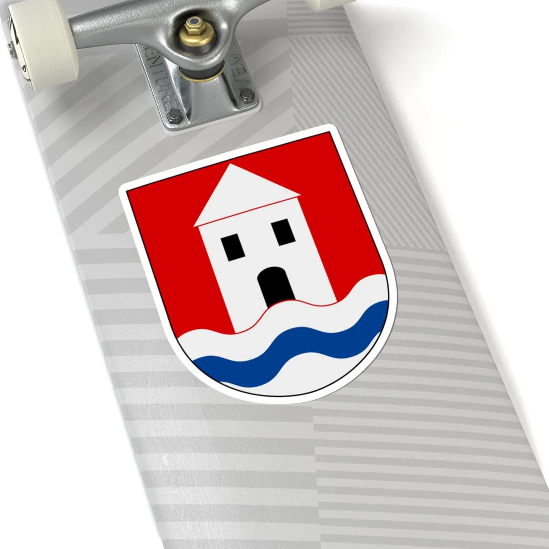 Läckö slott vapen (Sweden) (Coat of Arms) STICKER Vinyl Kiss-Cut Decal - The Sticker Space