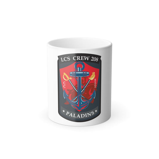 LCS CREW 208 (U.S. Navy) Color Changing Mug 11oz-11oz-The Sticker Space