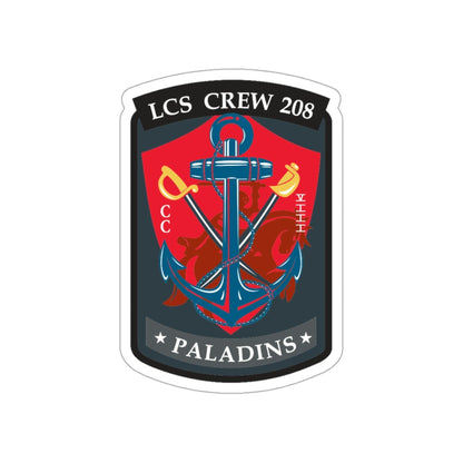 LCS CREW 208 (U.S. Navy) STICKER Vinyl Die-Cut Decal-3 Inch-The Sticker Space