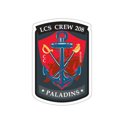 LCS CREW 208 (U.S. Navy) STICKER Vinyl Die-Cut Decal-5 Inch-The Sticker Space