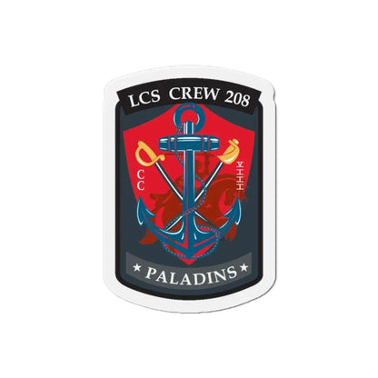 LCS CREW 208 (U.S. Navy) Refrigerator Magnet 2 Inch - The Sticker Space