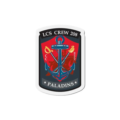 LCS CREW 208 (U.S. Navy) Refrigerator Magnet 6 Inch - The Sticker Space