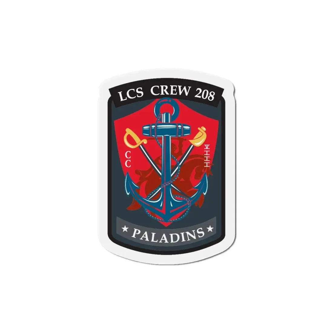 LCS CREW 208 (U.S. Navy) Refrigerator Magnet - The Sticker Space