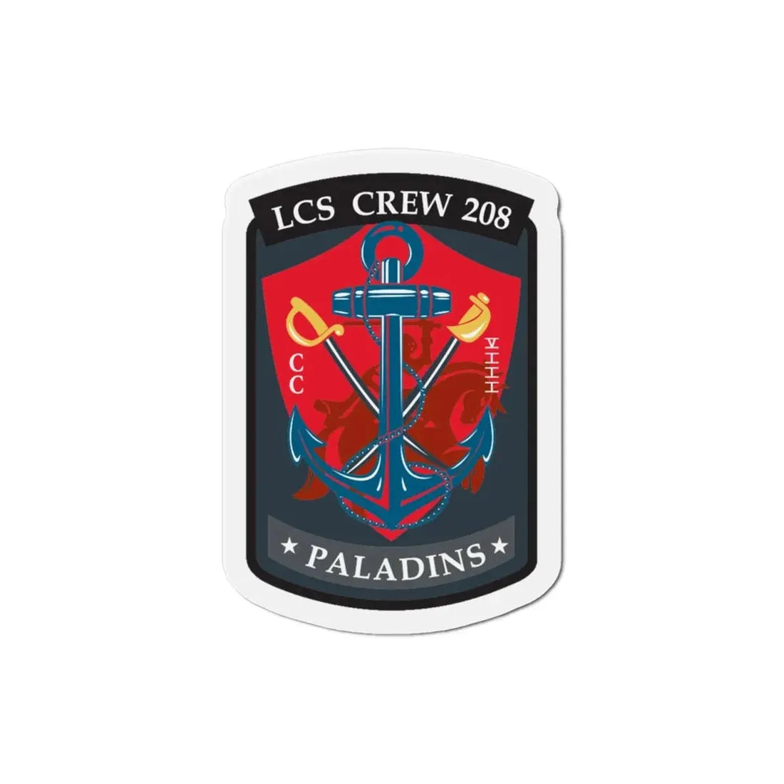 LCS CREW 208 (U.S. Navy) Refrigerator Magnet - The Sticker Space