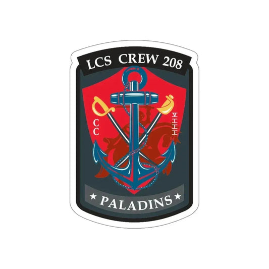 LCS CREW 208 (U.S. Navy) STICKER Vinyl Die-Cut Decal 6 Inch - The Sticker Space