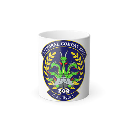 LCS Littoral Combat Ship Crew Hydra (U.S. Navy) Color Changing Mug 11oz-11oz-The Sticker Space