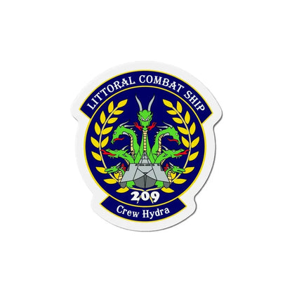 LCS Littoral Combat Ship Crew Hydra (U.S. Navy) Refrigerator Magnet - The Sticker Space