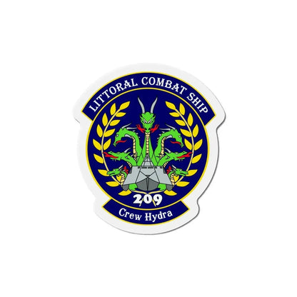 LCS Littoral Combat Ship Crew Hydra (U.S. Navy) Refrigerator Magnet - The Sticker Space