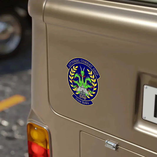 LCS Littoral Combat Ship Crew Hydra (U.S. Navy) Transparent STICKER Die-Cut Vinyl Decal - The Sticker Space