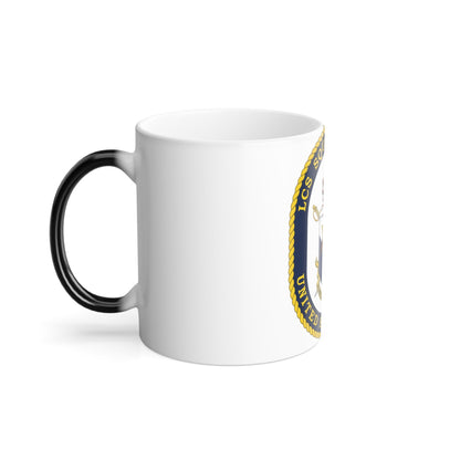 LCS Littoral Combat Ship LCS Squadron TWO (U.S. Navy) Color Changing Mug 11oz-11oz-The Sticker Space