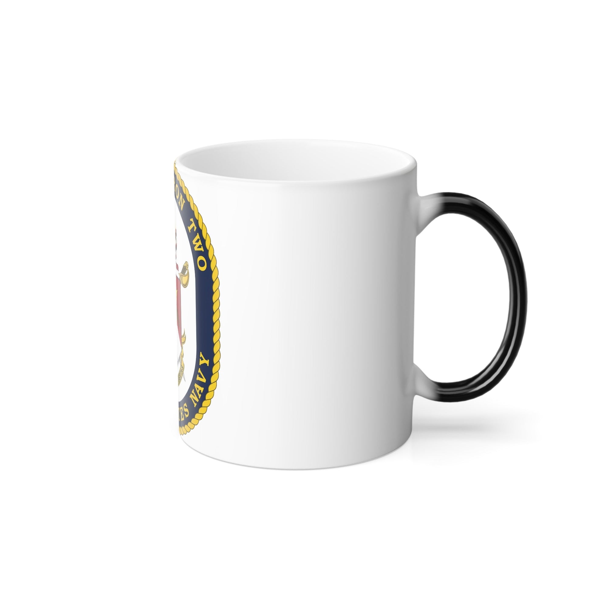 LCS Littoral Combat Ship LCS Squadron TWO (U.S. Navy) Color Changing Mug 11oz-11oz-The Sticker Space