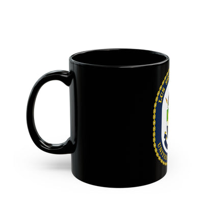 LCS Squadron One Littoral Combat Ship (U.S. Navy) Black Coffee Mug-The Sticker Space