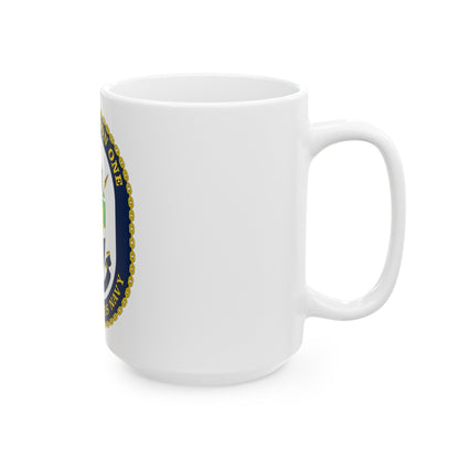 LCS Squadron One Littoral Combat Ship (U.S. Navy) White Coffee Mug-The Sticker Space