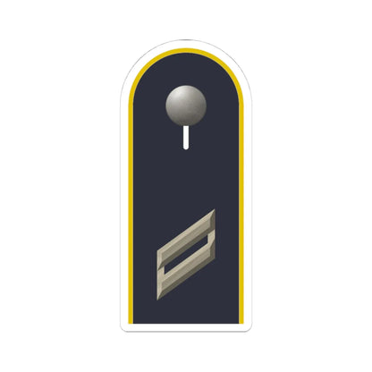 LD B 13 Obergefreiter L (Military Rank) STICKER Vinyl Kiss-Cut Decal 4 Inch White - The Sticker Space