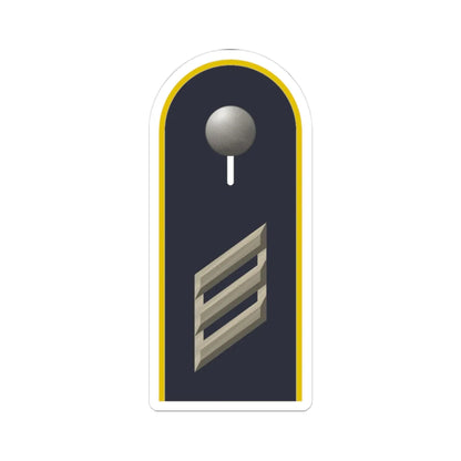 LD B 14 Hauptgefreiter L (Military Rank) STICKER Vinyl Kiss-Cut Decal 3 Inch White - The Sticker Space