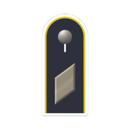 LD B 17 Korporal L (Military Rank) STICKER Vinyl Kiss-Cut Decal 4 Inch White - The Sticker Space
