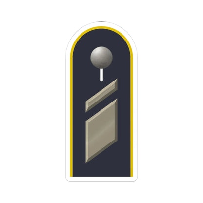 LD B 18 Stabskorporal L (Military Rank) STICKER Vinyl Kiss-Cut Decal 3 Inch White - The Sticker Space