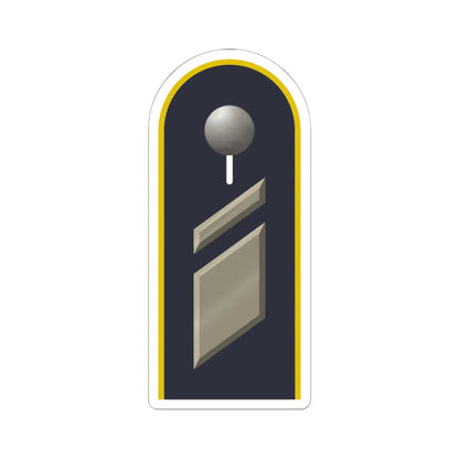 LD B 18 Stabskorporal L (Military Rank) STICKER Vinyl Kiss-Cut Decal 6 Inch White - The Sticker Space