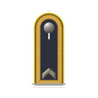 LD B 31a Fähnrich (Military Rank) STICKER Vinyl Kiss-Cut Decal 2 Inch White - The Sticker Space