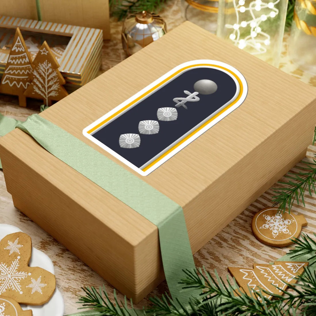 LD B 43c Stabsarzt San ZM L (Military Rank) STICKER Vinyl Kiss-Cut Decal - The Sticker Space