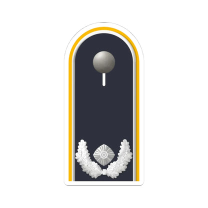 LD B 51 Major (Military Rank) STICKER Vinyl Kiss-Cut Decal 4 Inch White - The Sticker Space