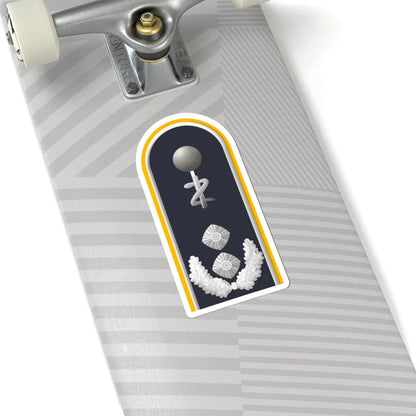 LD B 52c Oberfeldarzt ZM L (Military Rank) STICKER Vinyl Kiss-Cut Decal - The Sticker Space
