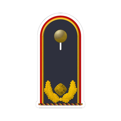 LD B 61 Brigadegeneral a.D. (Military Rank) STICKER Vinyl Kiss-Cut Decal 6 Inch White - The Sticker Space