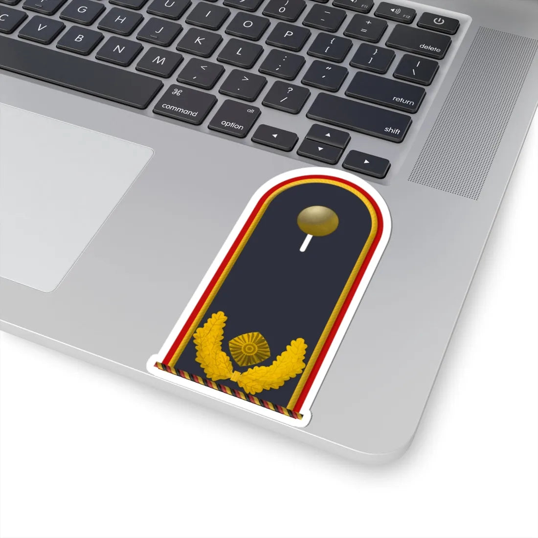 LD B 61 Brigadegeneral a.D. (Military Rank) STICKER Vinyl Kiss-Cut Decal - The Sticker Space