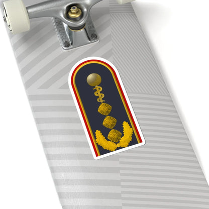 LD B 63b Generaloberstabsarzt HM L (Military Rank) STICKER Vinyl Kiss-Cut Decal - The Sticker Space