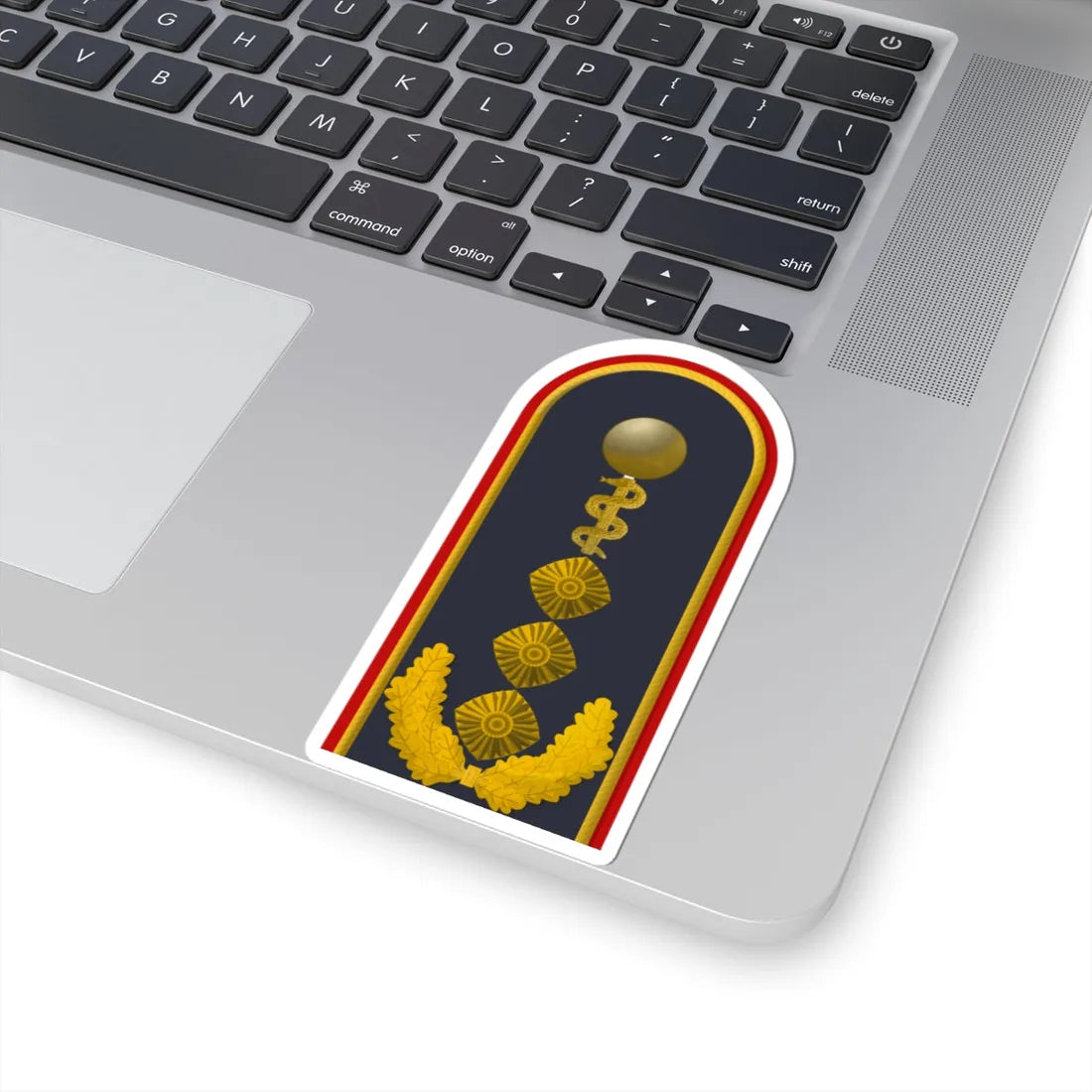 LD B 63b Generaloberstabsarzt HM L (Military Rank) STICKER Vinyl Kiss-Cut Decal - The Sticker Space