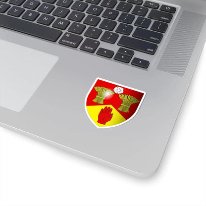 Lderry arms 3d (United Kingdom) (Coat of Arms) STICKER Vinyl Kiss-Cut Decal - The Sticker Space