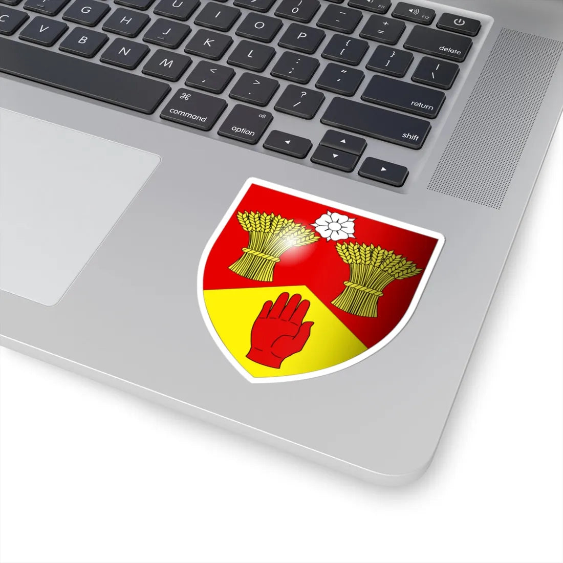 Lderry arms 3d (United Kingdom) (Coat of Arms) STICKER Vinyl Kiss-Cut Decal - The Sticker Space