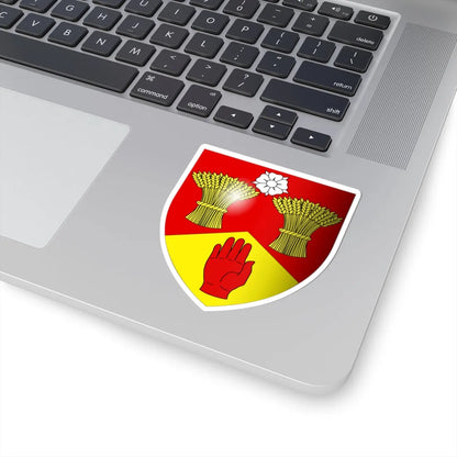 Lderry arms 3d (United Kingdom) (Coat of Arms) STICKER Vinyl Kiss-Cut Decal - The Sticker Space