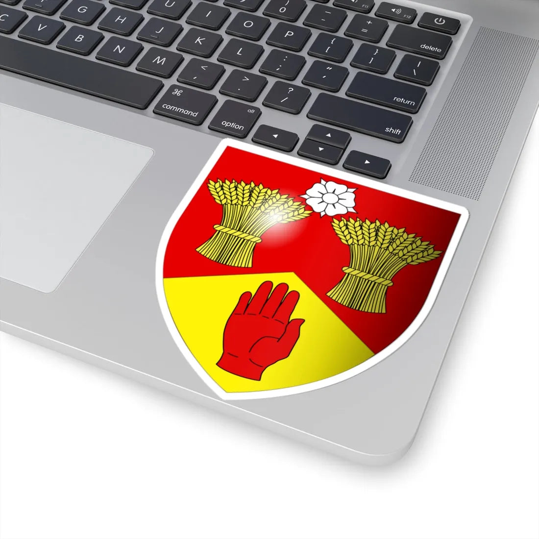 Lderry arms 3d (United Kingdom) (Coat of Arms) STICKER Vinyl Kiss-Cut Decal - The Sticker Space