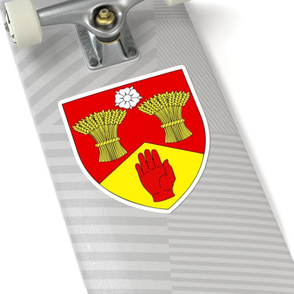 Lderry arms (United Kingdom) (Coat of Arms) STICKER Vinyl Kiss-Cut Decal - The Sticker Space