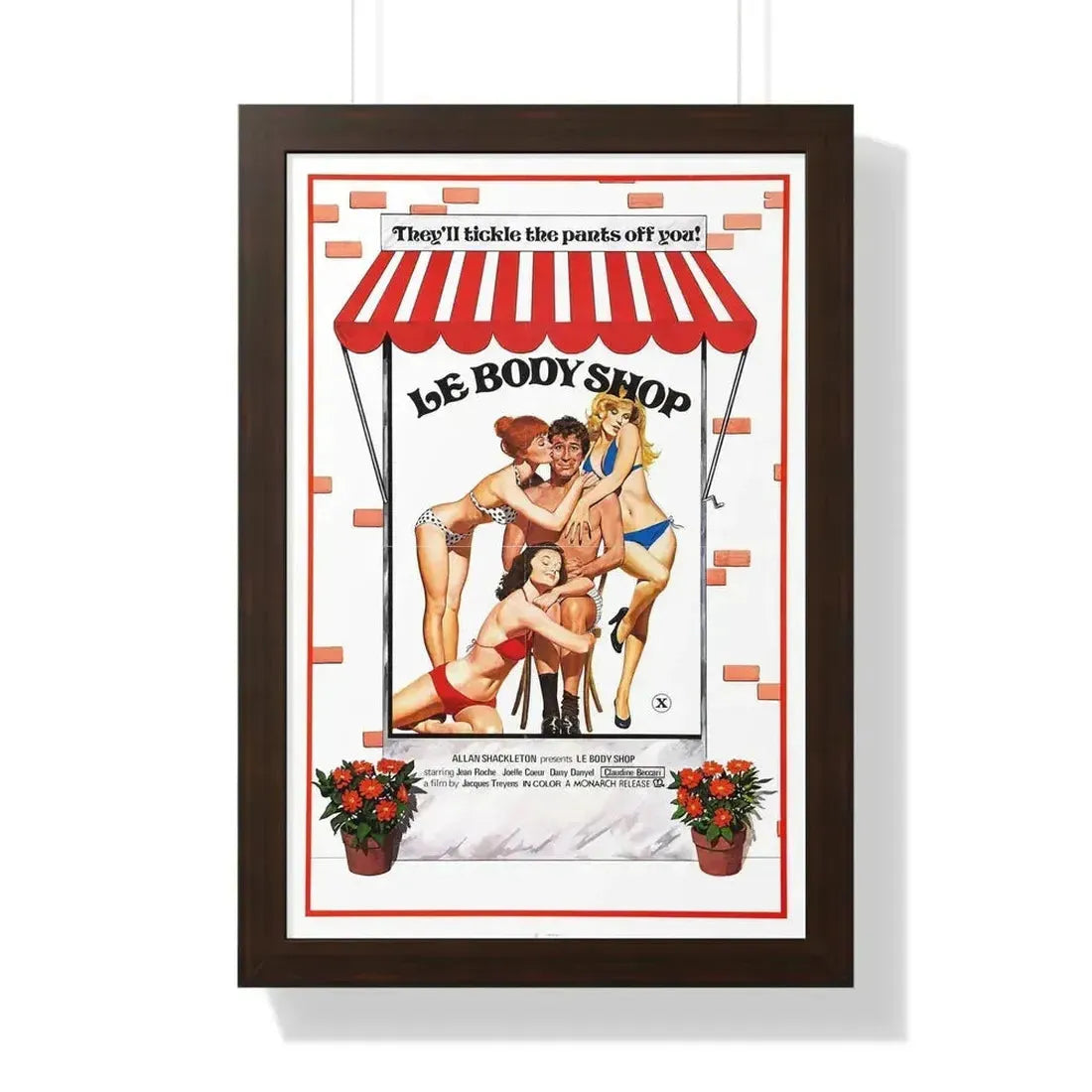 LE BODY SHOP 1976 - Framed Movie Poster - The Sticker Space