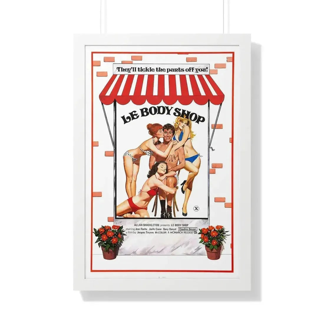 LE BODY SHOP 1976 - Framed Movie Poster - The Sticker Space