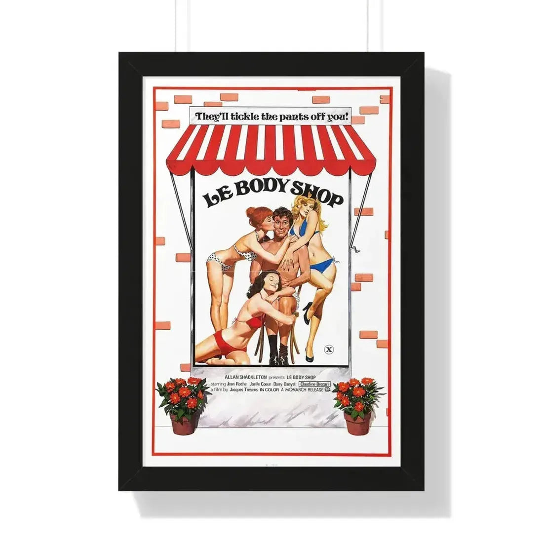 LE BODY SHOP 1976 - Framed Movie Poster - The Sticker Space