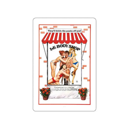 LE BODY SHOP 1976 Movie Poster STICKER Vinyl Die-Cut Decal 2 Inch - The Sticker Space