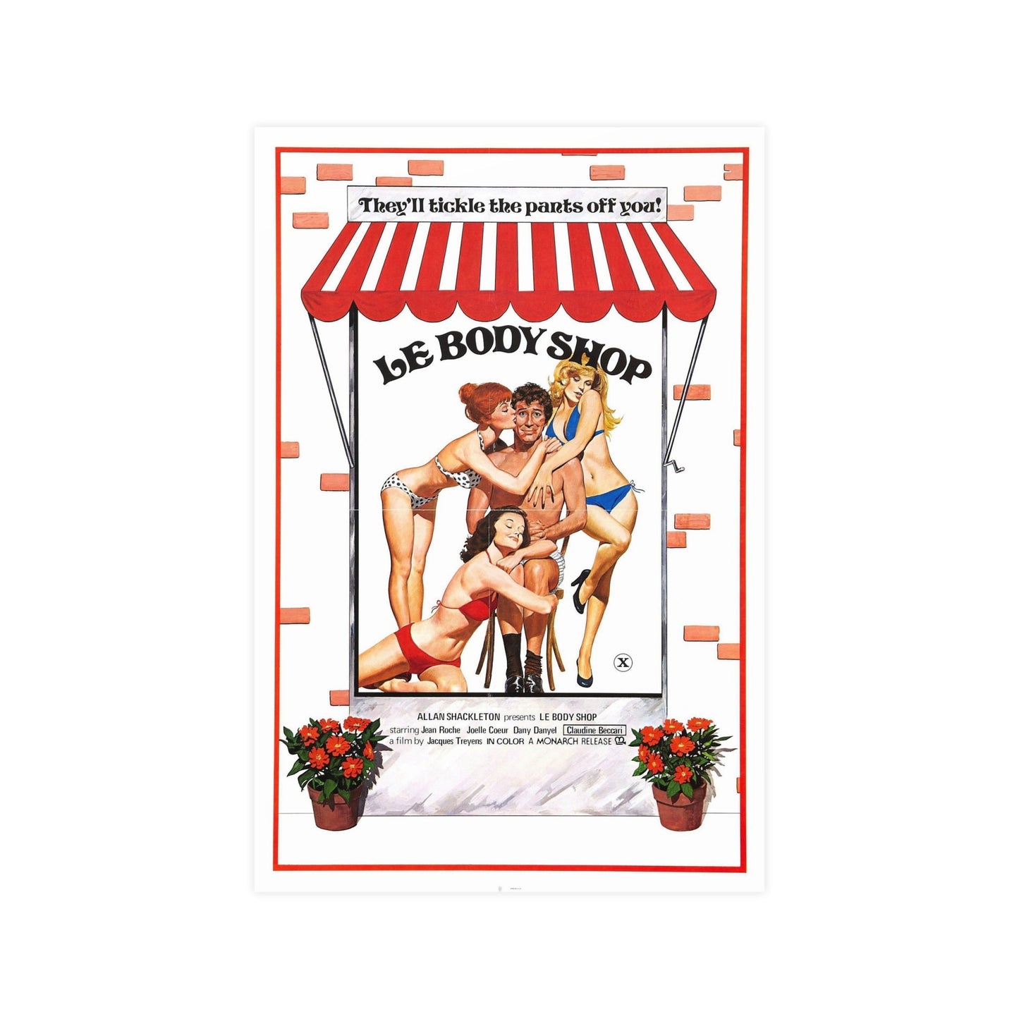 LE BODY SHOP 1976 - Paper Movie Poster-12″ x 18″ (Vertical)-The Sticker Space
